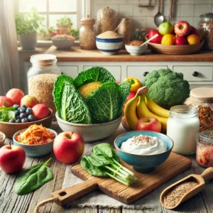 Natural ways to improve gut health through diet and lifestyle changes.
